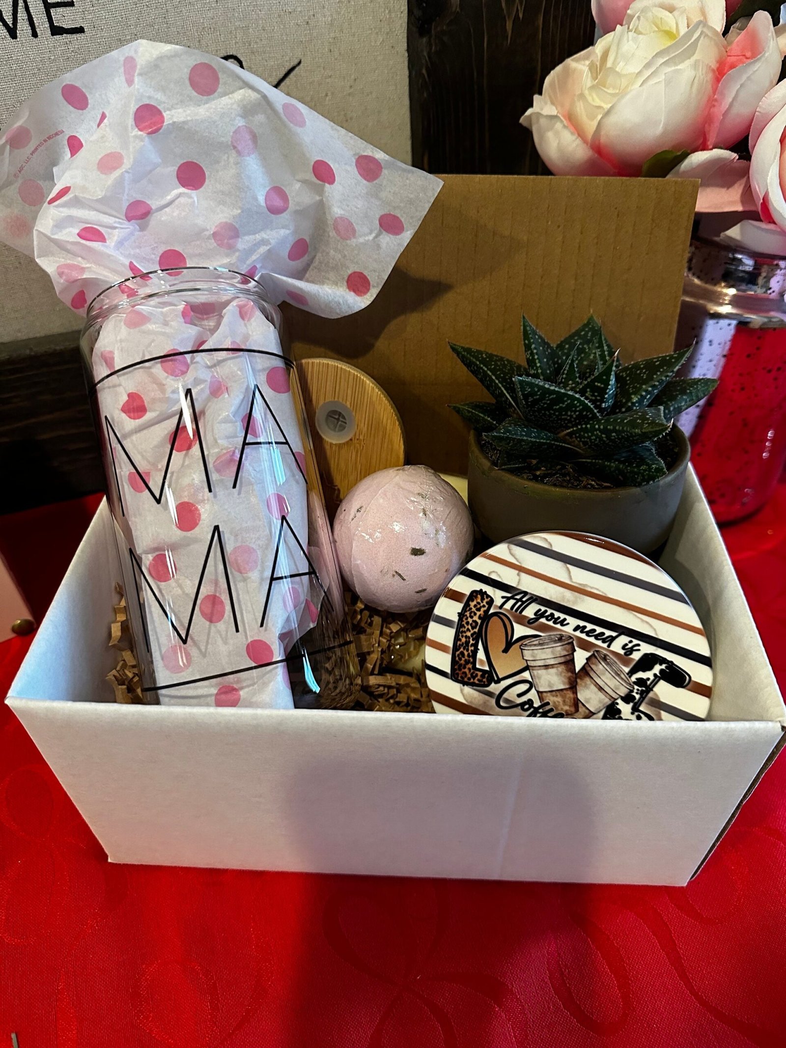 Mama, Mimi, Gigi, Nana iced coffee care package. Birthday, Mother’s Day, Christmas, new mom or just because box. Pamper that special someone