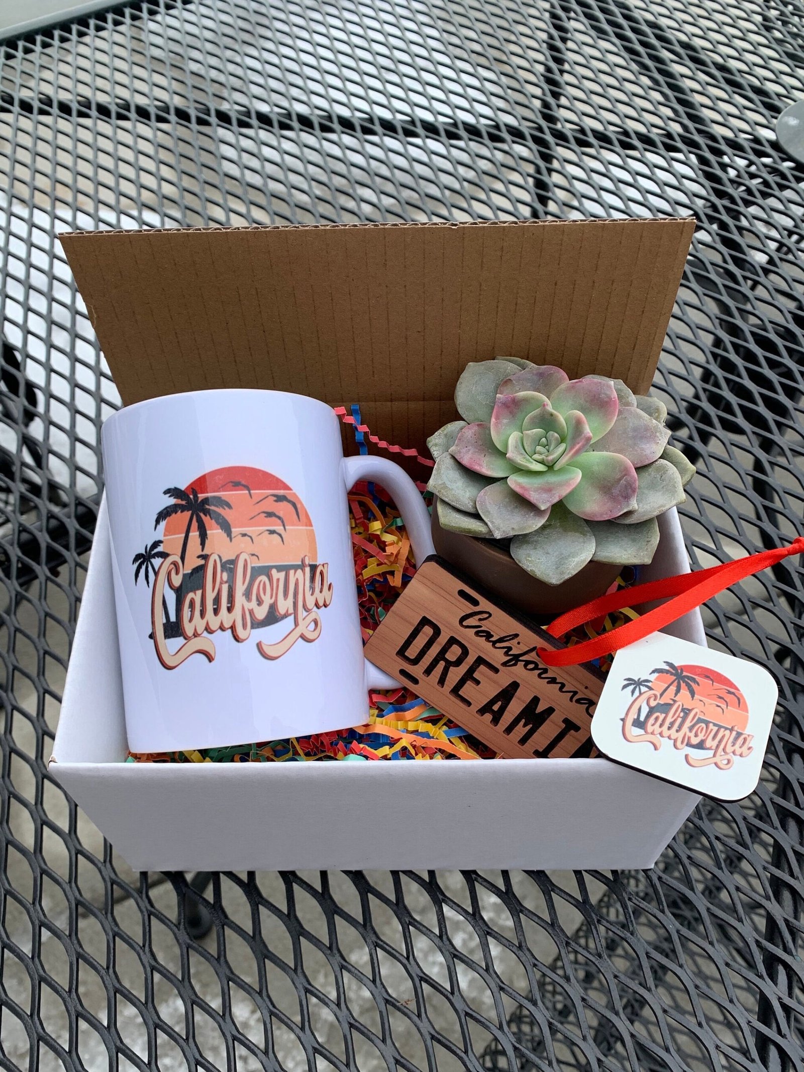 California Themed Gift Boxes, Adventure Gift, Housewarming Gift, College care package, wedding party gift, hostess gift