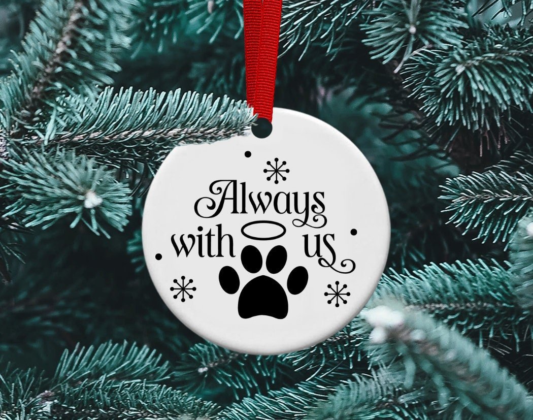 Pet loss memorial gift, special pet, cat or dog lover, personalized ornament, Christmas Gift, Loss gift, sublimation ornament